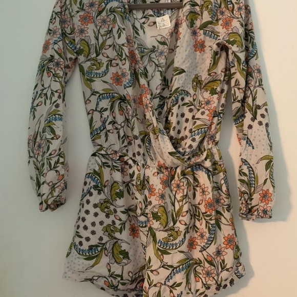 Lani Pants - 🎉HP🎉 NWT floral long sleeve pink romper